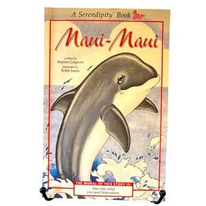 Vintage 2002 Maui-Maui Book by Stephen Cosgrove, Serendipity, Whale, PB